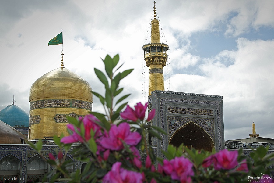 گنبد حرم امام رضا علیه السلام
