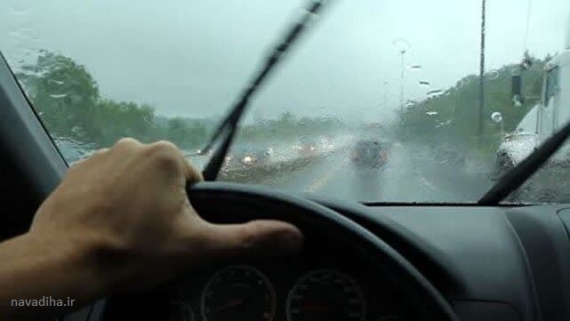رانندگی در هوای بارانی و چند نکته