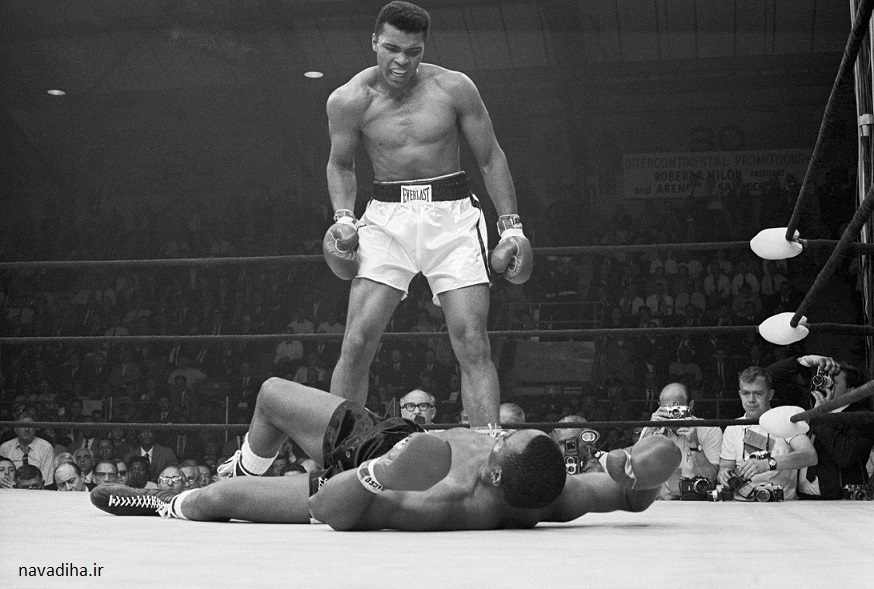 Muhammad Ali Taunting Sonny Liston