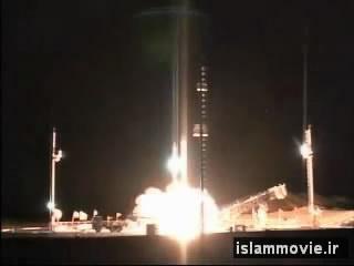 دانلود کلیپ پرتاب ماهواره امید به فضا از چند نما