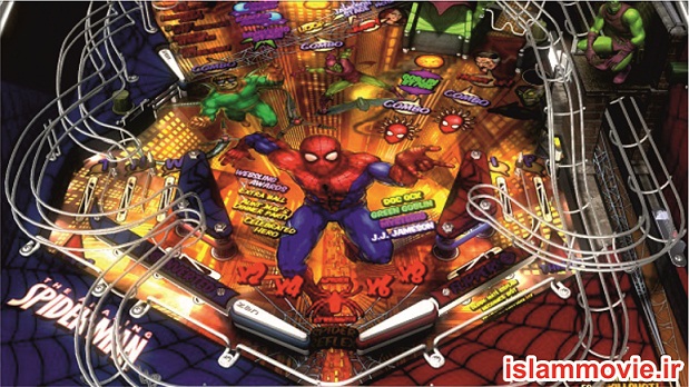 دانلود تریلر بازی جدید پین بال مرد عنکبوتی Spider Man Pinball