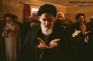عکس ناب و جالب از قنوت امام خمینی (ره)