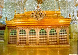 تک عکس با کیفیت از ضریح امام حسین (ع)